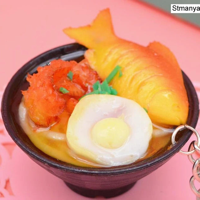 Ramen Keychain