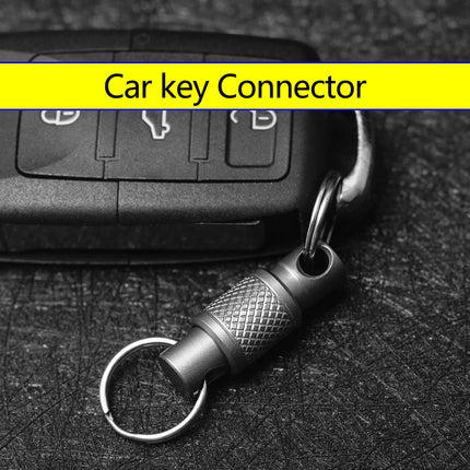 Titanium Quick Release Keychain