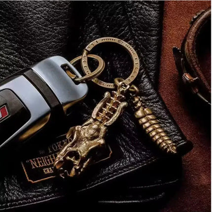 Rattlesnake Keychain