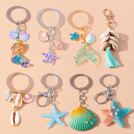 Seashell Keychain