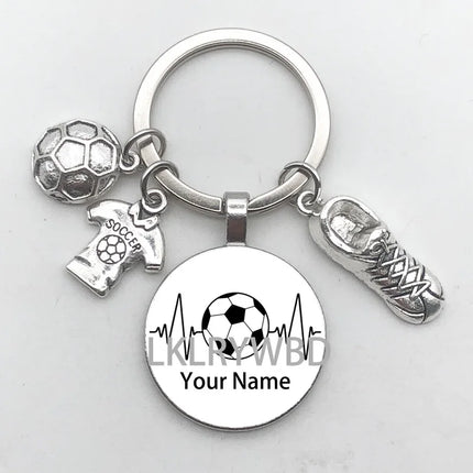 Personalized Soccer Keychains