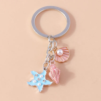 Starfish Keychain