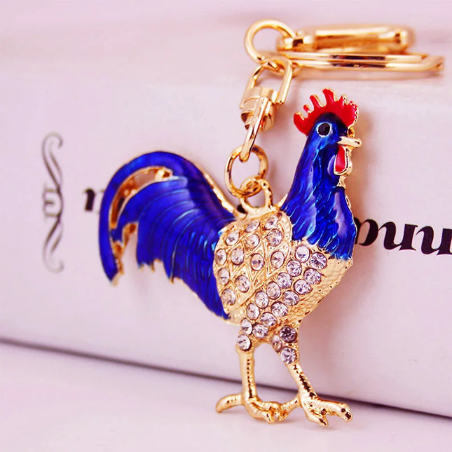 Rooster Keychain