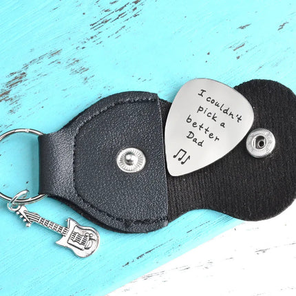 Guitar Pick Keychain