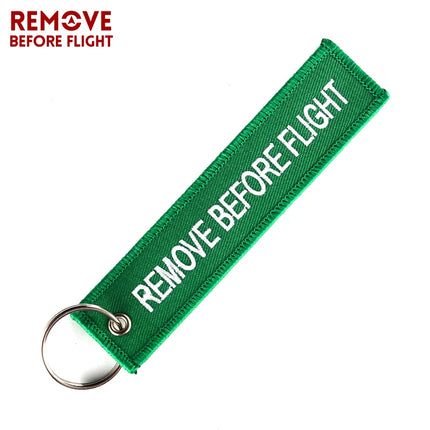 Flight Tag Keychain