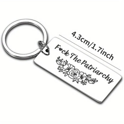 Fuck The Patriarchy Keychain
