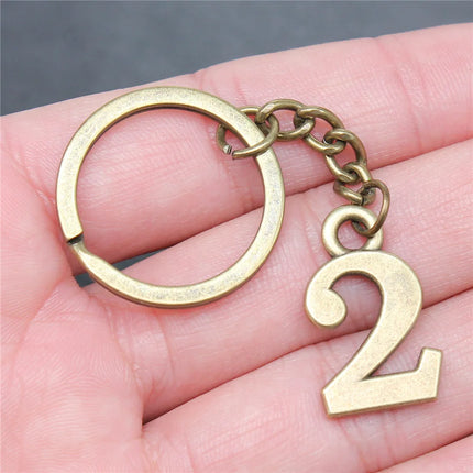 Number Keychain