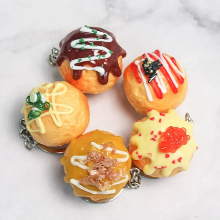 Takoyaki Keychain