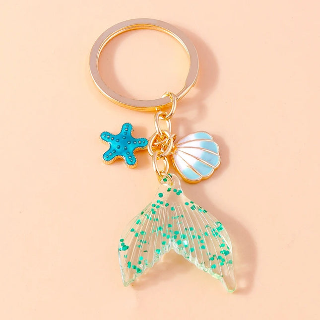Seashell Keychain