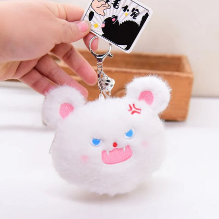 Plush Cat Keychain
