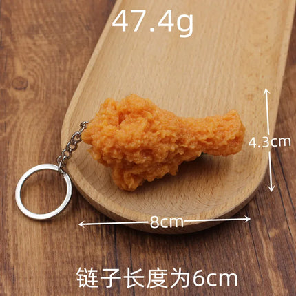 Fried Chicken Keychain