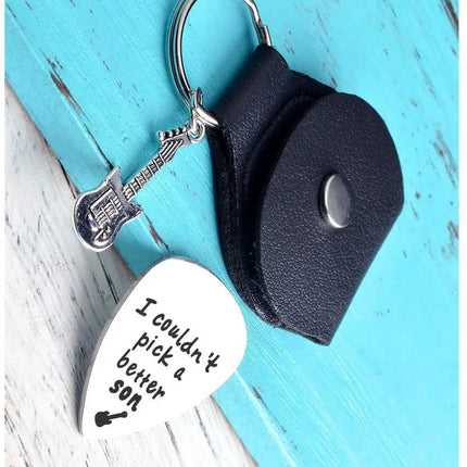 Guitar Pick Keychain