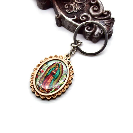 Virgen De Guadalupe Keychain