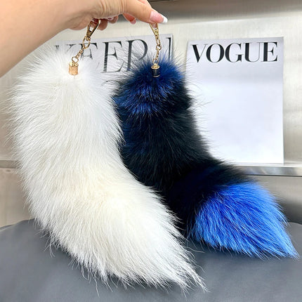 Fox Tail Keychain