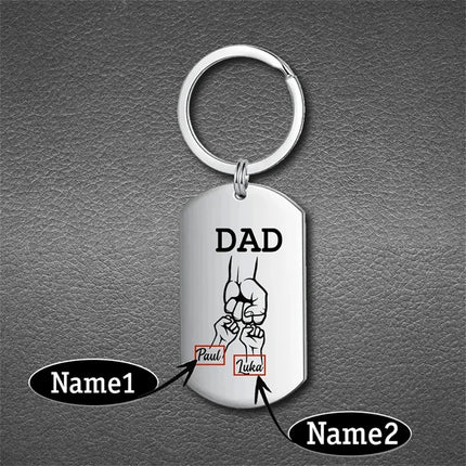 Dad Keychain