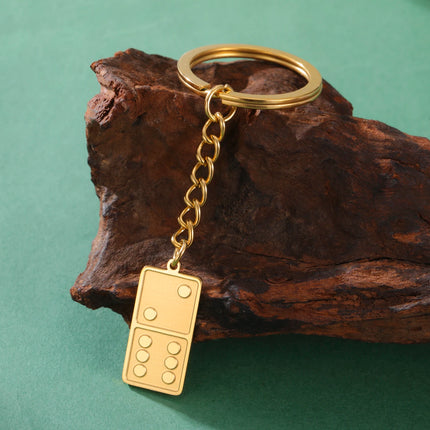 Domino Keychain