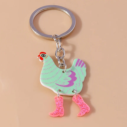 Chicken Keychain