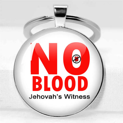 No Blood Keychain