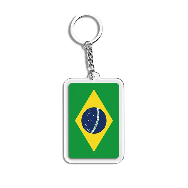 Brazil Keychain
