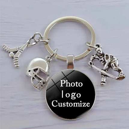 Hockey Keychain