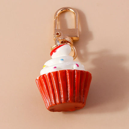 Cupcake Keychain