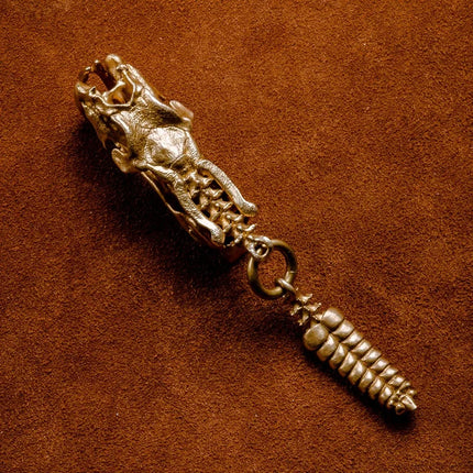 Rattlesnake Keychain