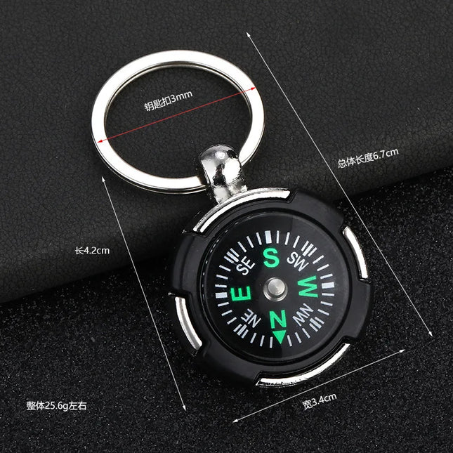 Compass Keychain