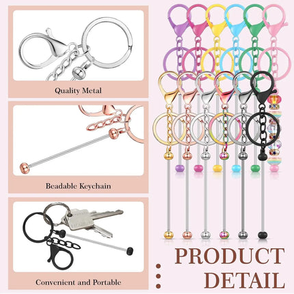 Beadable Keychain Bar