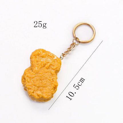 Chicken Nugget Keychain