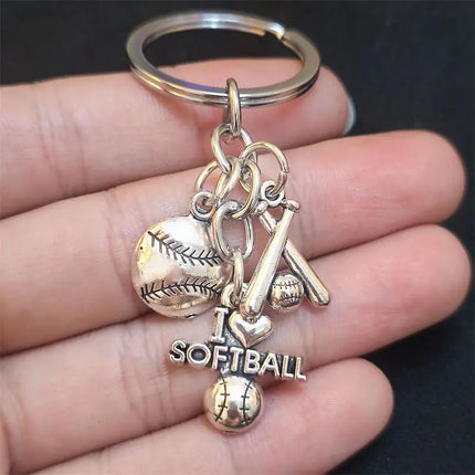 Softball Keychains
