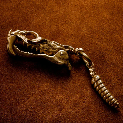 Rattlesnake Keychain