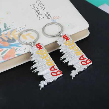 Barcelona Keychain