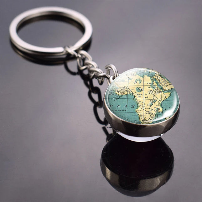 Globe Keychain