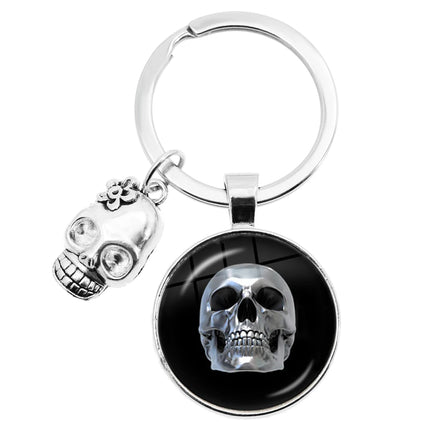 Sugar Skull Keychain