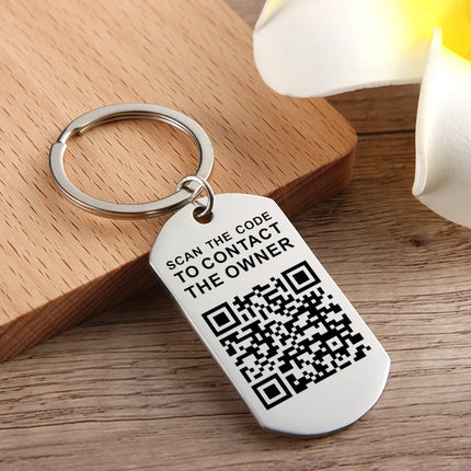 Qr Code Keychain