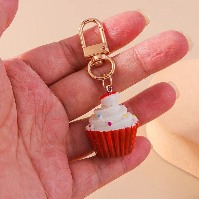 Cupcake Keychain