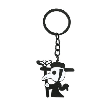 Plague Doctor Keychain