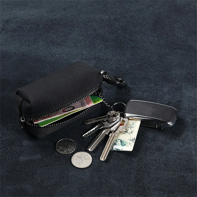 Black Keychain Wallet