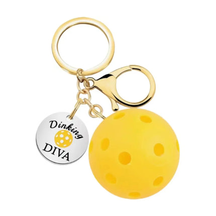 Pickleball Keychain