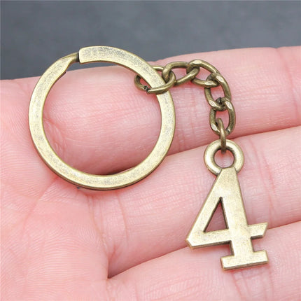 Number Keychain