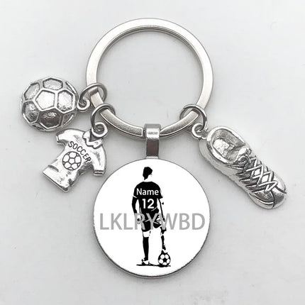 Personalized Soccer Keychains