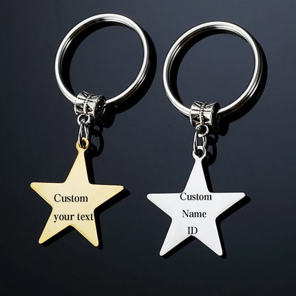 Hollywood Star Keychain