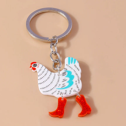 Chicken Keychain