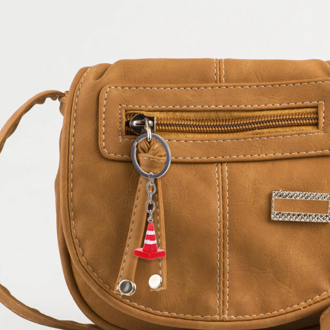 Traffic Cone Keychain