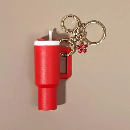 Cold Cup Ornament Keychain