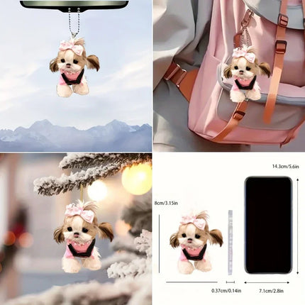 Shih Tzu Keychain