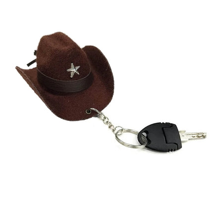 Cowboy Hat Keychain