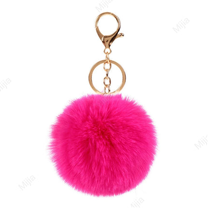 Pom Pom Keychain