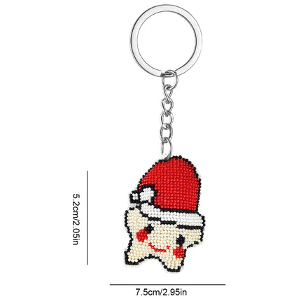 Cross Stitch Keychain