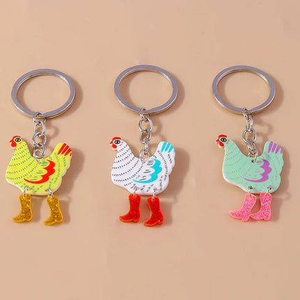 Chicken Keychain